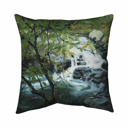FONDO 26 x 26 in. Peaceful Fall-Double Sided Print Indoor Pillow FO2779159